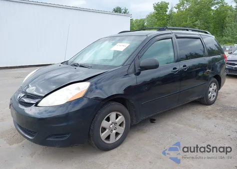2009 Toyota Sienna Le z USA, uszkodzony, nr VIN 5TDZK23C89S263429
